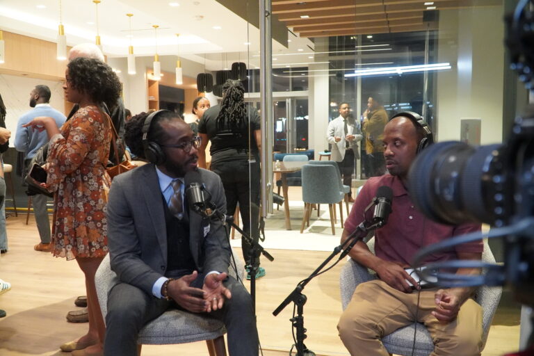 The video podcast booth creates a buzz at any event