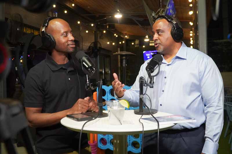 Podcast Titans provides the video podcast booth for events and trade shows